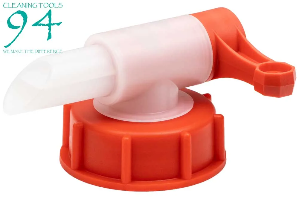 Cleaning Tools 94 Abfüllhahn / Auslaufhahn 23/51, DIN 51 Gewinde, rot