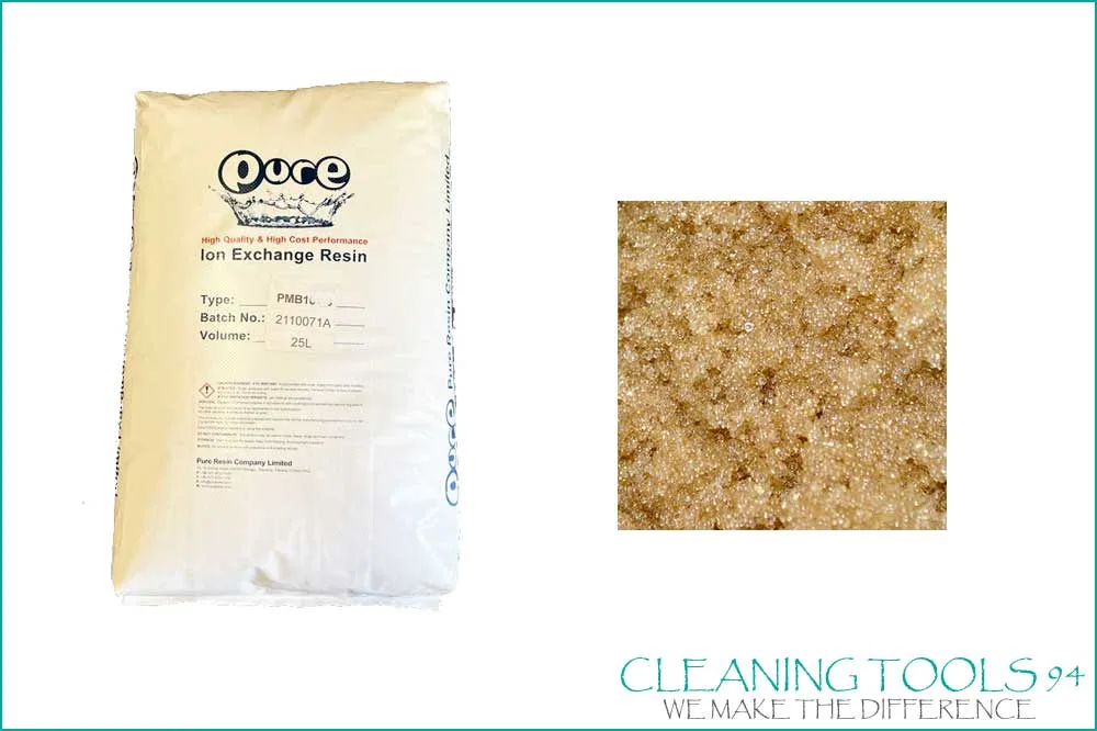 Cleaning Tools 94 Mischbettharz Pure Resin im Plastiksack - für die Glasreinigung, 25 Liter