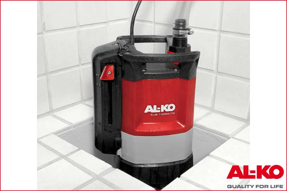 AL-KO 11282960 PREMIUM Klarwasser-Tauchpumpe SUB 13000 DS, 10’500 l/h