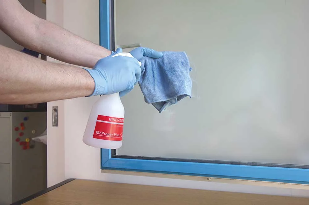 BIRCHMEIER Handsprühgerät McProper Plus P für Säuren, rot, 500 ml