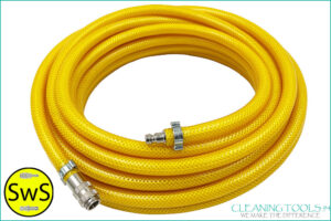 Cleaning Tools 94 Gewebeschlauch, 13 x 8 mm, inkl. Schnellwechsel-System (SwS),10 Meter – gelb