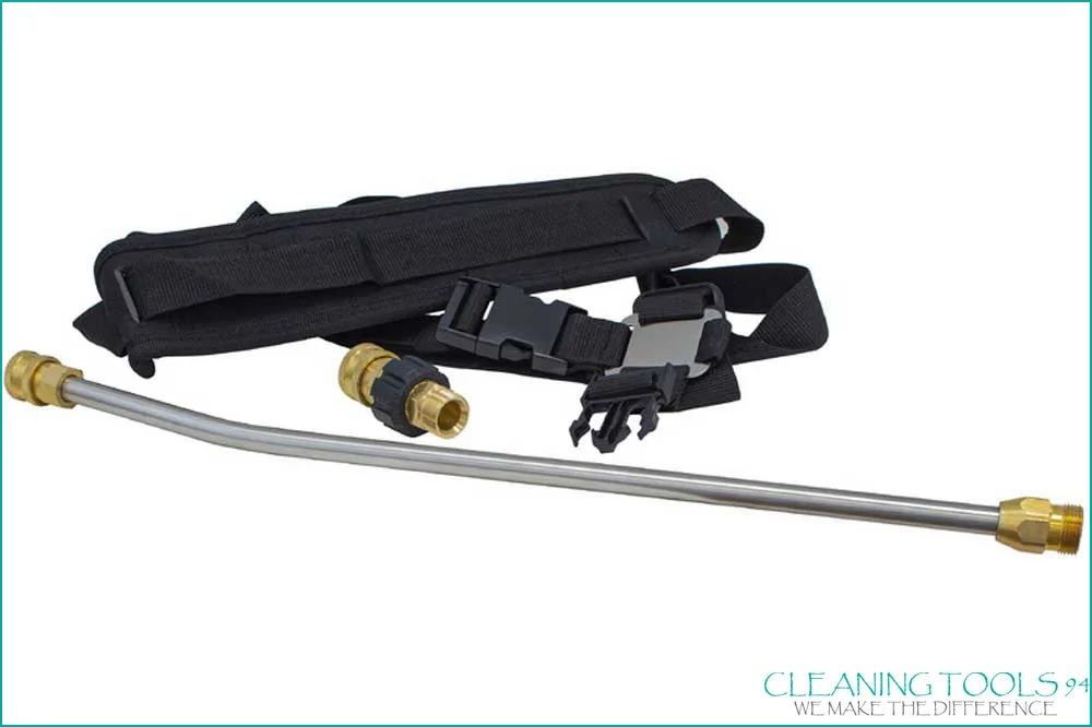 Cleaning Tools 94 Hochdruck-Teleskopstange inkl. Hochdruckpistole und Schlauch, 540 cm
