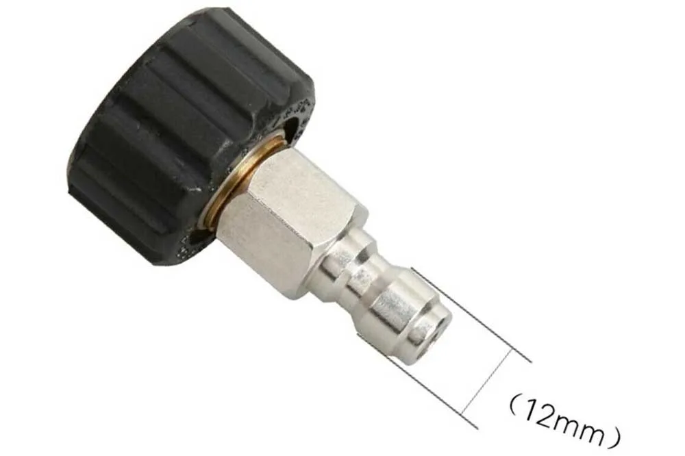 Cleaning Tools 94 Hochdruckreiniger-Adapter M22x1.5 IG zu Quick-Connect-Stecker 1/4 Zoll – Bild 4