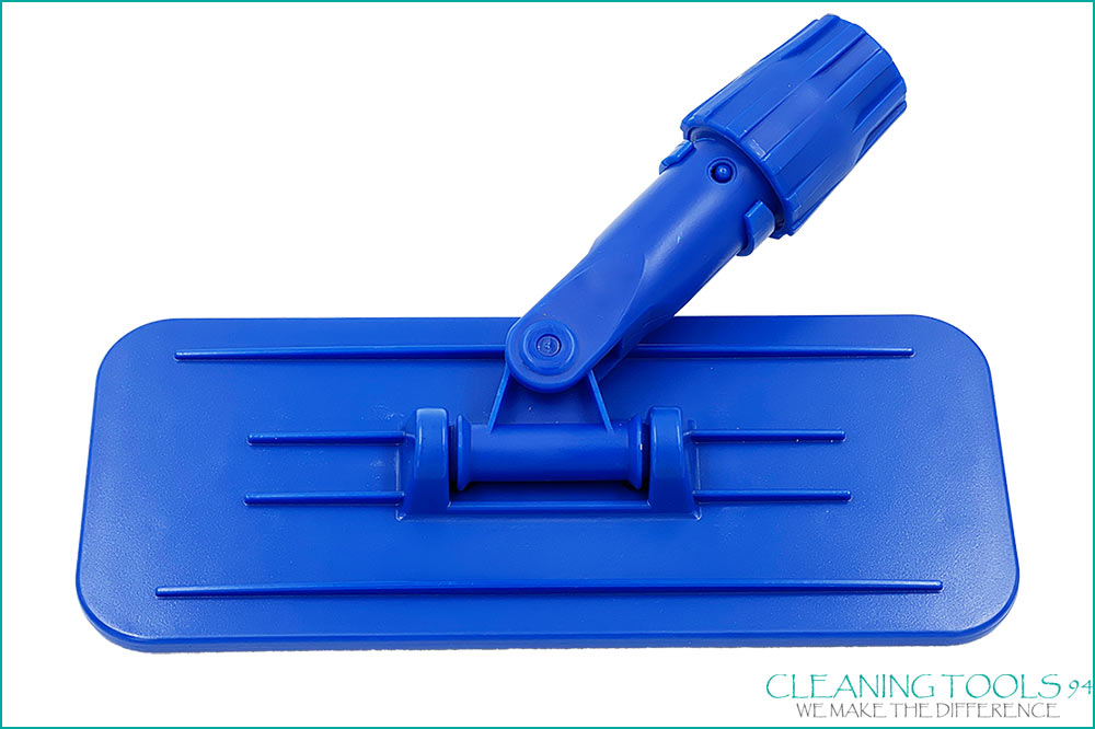 Cleaning Tools 94 Padhalter mit Teleskopstiel-Halterung, OGL-Gewinde, 233 x 97 mm, blau