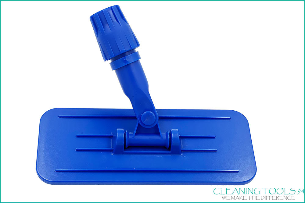 Cleaning Tools 94 Padhalter mit Teleskopstiel-Halterung, OGL-Gewinde, 233 x 97 mm, blau