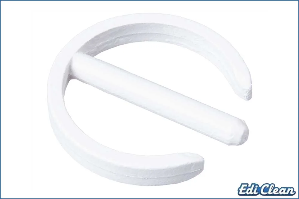 Edi Clean 05-001.0 Eurolock-Verschluss zu Wasserschieber usw., weiss