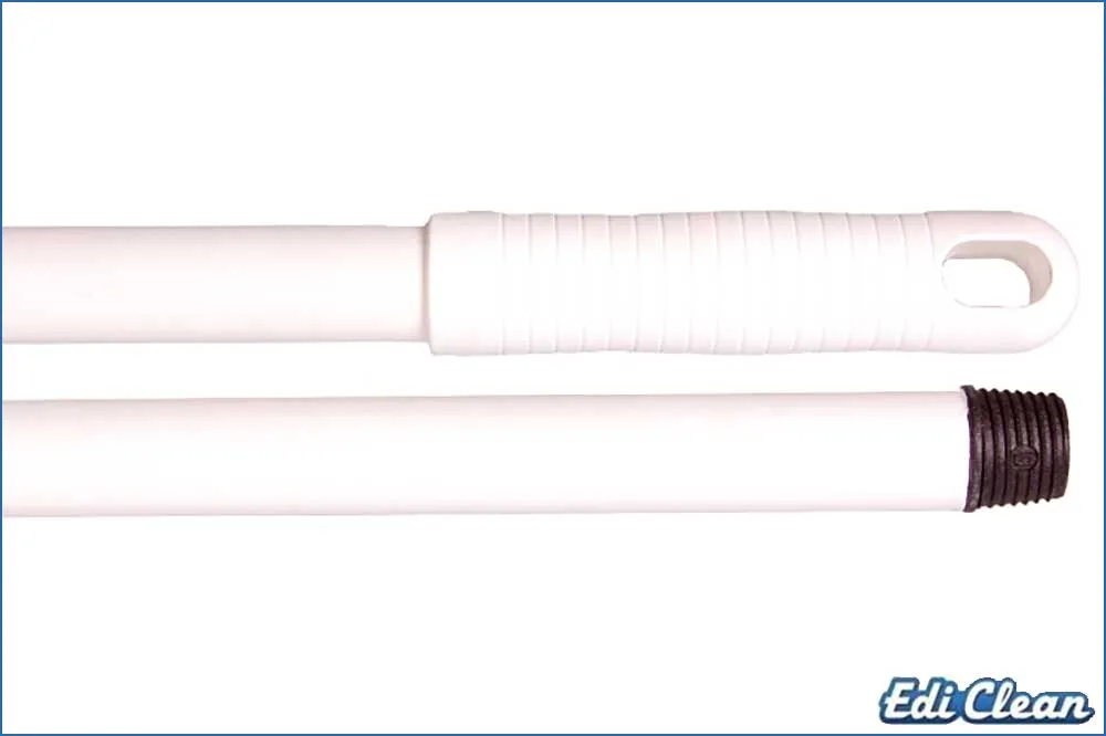 Edi Clean 16000.00 Hygiene Glasfaserstiel mit DIN-Gewinde, 150 cm, weiss
