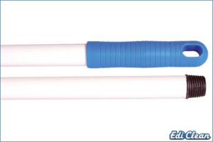 Edi Clean 16000.01 Hygiene Glasfaserstiel mit DIN-Gewinde, 150 cm, blau