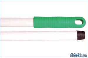 Edi Clean 16000.03 Hygiene Glasfaserstiel mit DIN-Gewinde, 150 cm, grün