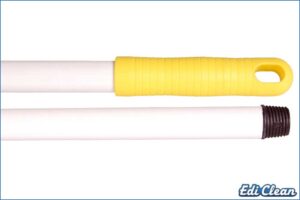 Edi Clean 16000.04 Hygiene Glasfaserstiel mit DIN-Gewinde, 150 cm, gelb