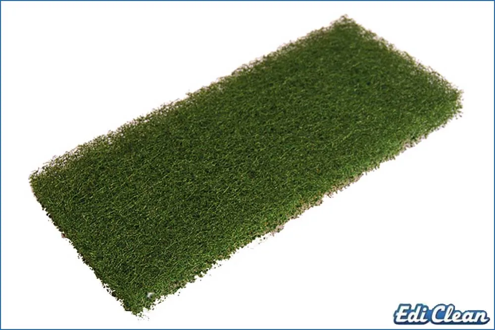 Edi Clean 94160.3-05 Randreinigungspad 250 x 115 x 25 mm, grün – 5er-Pack