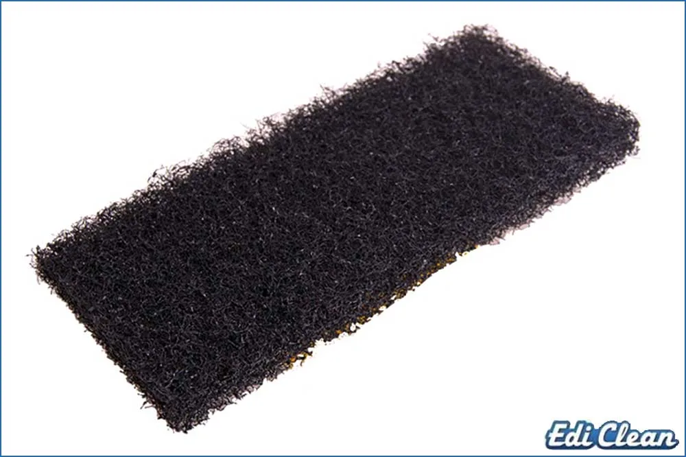 Edi Clean 94160.9-05 Randreinigungspad 250 x 115 x 25 mm, schwarz – 5er-Pack