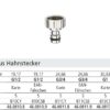 GEKA plus 46.0810 Stecksystem Hahnstück mit IG 1/2 Zoll, Messing verchromt – Bild 2