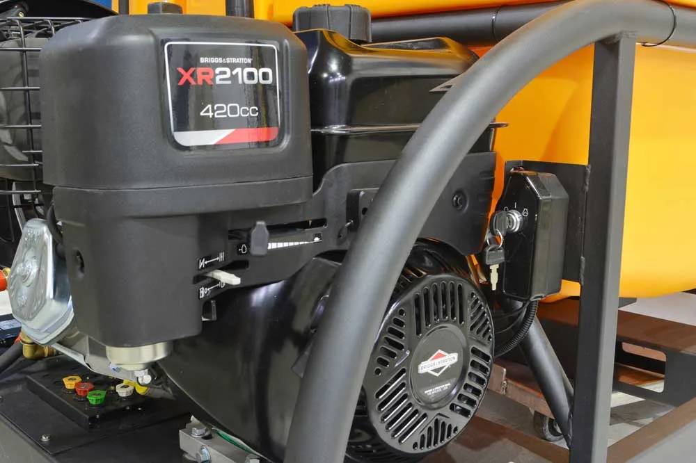 Gaspper GP1000/275bar Premium Benzin-Hochdruckreiniger Briggs & Stratton mit 1000 Liter Tank, 275 bar, 18 Liter – Bild 3