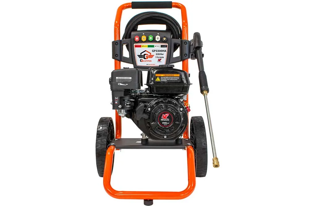 Gaspper GP3300HA Pro Benzin-Hochdruckreiniger, Peggas, 220 bar, 11 Liter – Bild 5