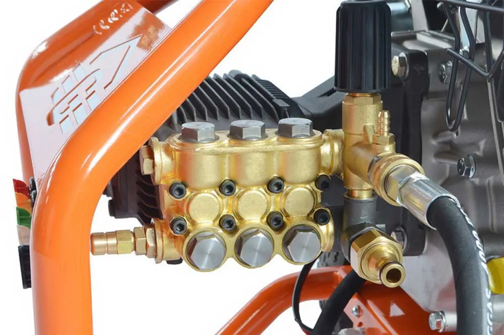 Gaspper GP4000BD Pro Benzin-Hochdruckreiniger Briggs & Stratton, 275 bar, 18 Liter, manuell Rückzug / elektrisch – Bild 6