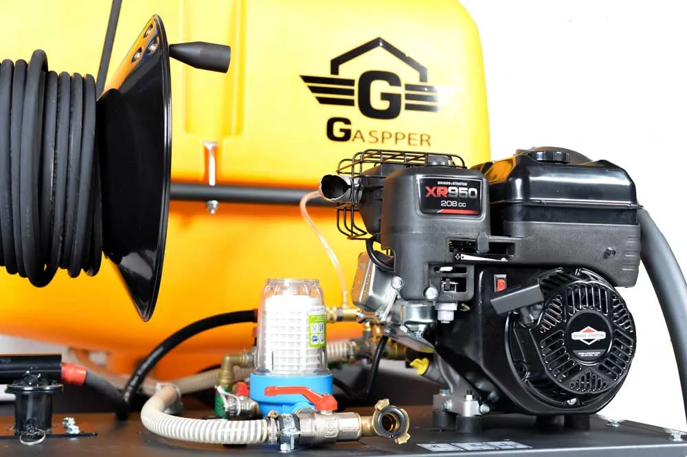 Gaspper GP500 Premium Benzin-Hochdruckreiniger Briggs & Stratton mit 500 Liter Tank, 220 bar, 14 Liter – Bild 7