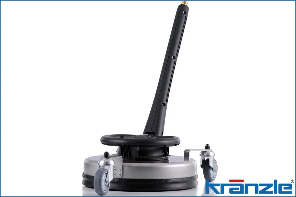 Kränzle 41860 Bodenwäscher Round Cleaner UFO lang Edelstahl, DG 055, M22x1.5 AG