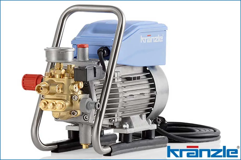 Kränzle HD 10/122 TS Kaltwasser-Hochdruckreiniger, 30-120 bar, 230 V, 2800 U, 9.5 Liter