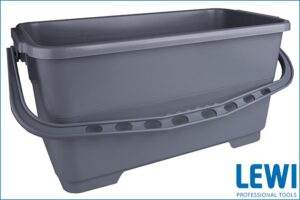 LEWI 13500.5 Profi Eimer 22 Liter, grau