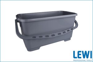 LEWI 13504.5 Profi Eimer 13 Liter, grau