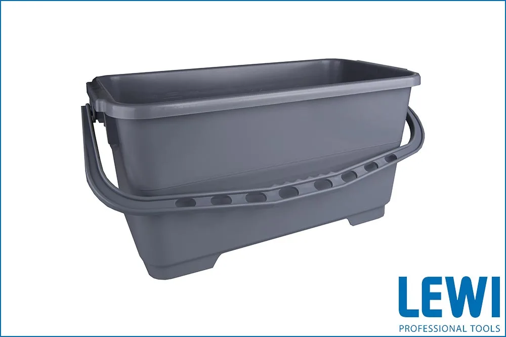 LEWI 13504.5 Profi Eimer 13 Liter, grau