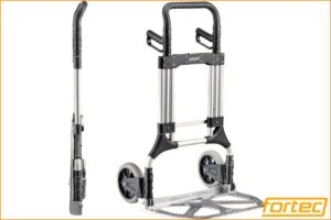 fortec FT30004 Transportkarren CARGO 1, 100 x 59 x 8 cm, 200 kg