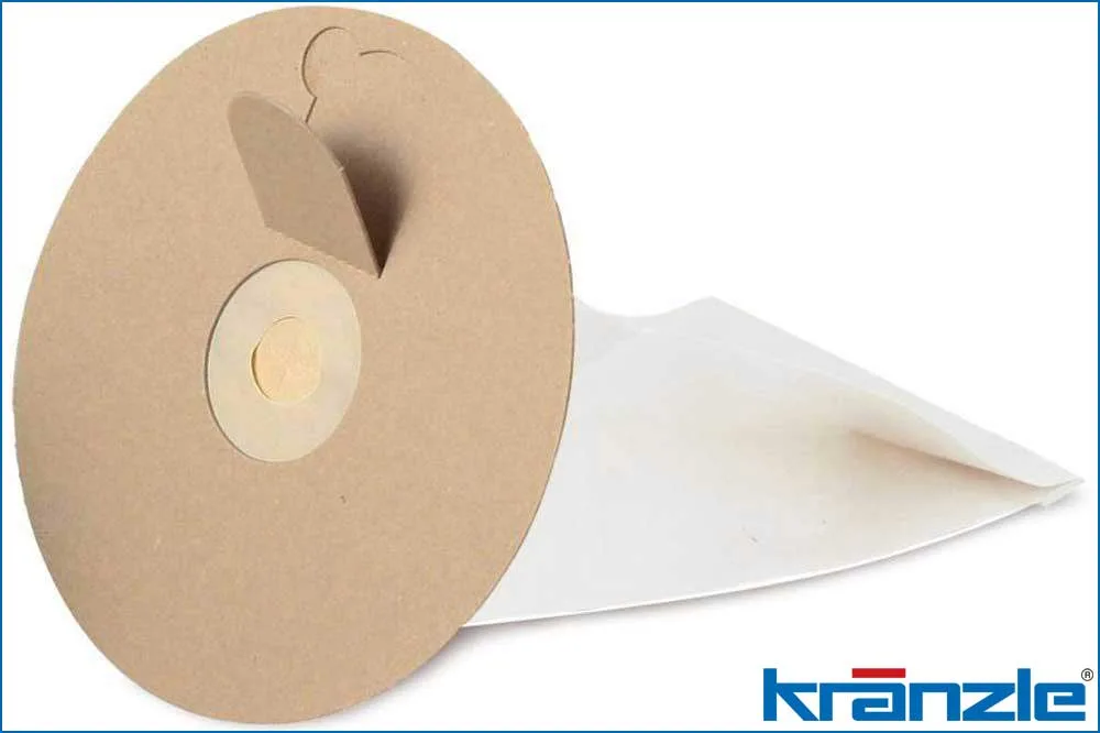 Kränzle 1.624S Vlies-Staubsaugerbeutel zu Rückenstaubsauger, 10 Stück
