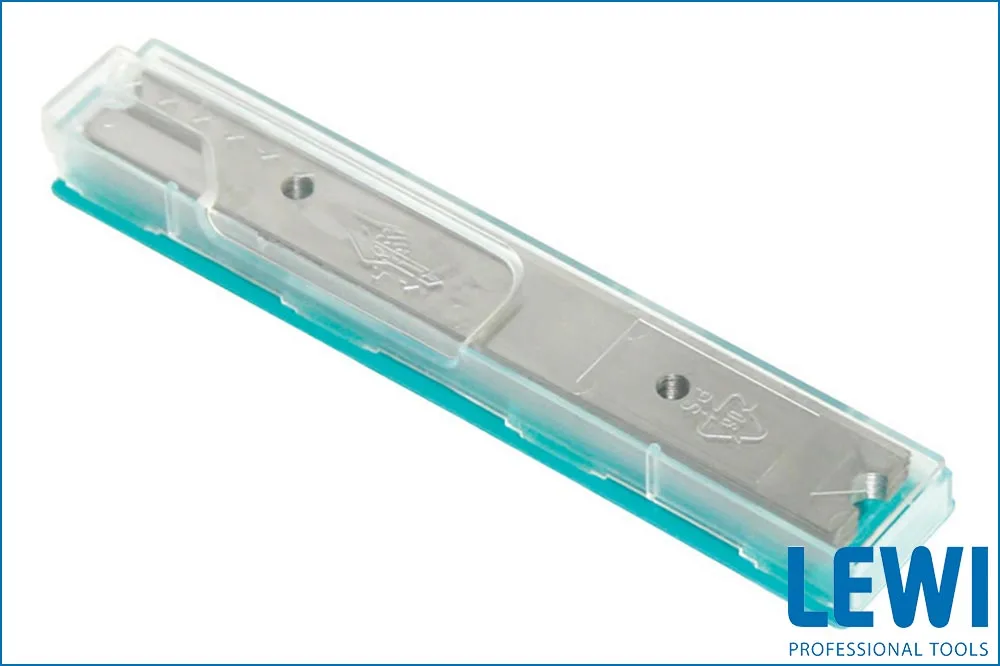 LEWI 11511 Bodenschaber-Ersatzklingen 10 cm, 10 Stück