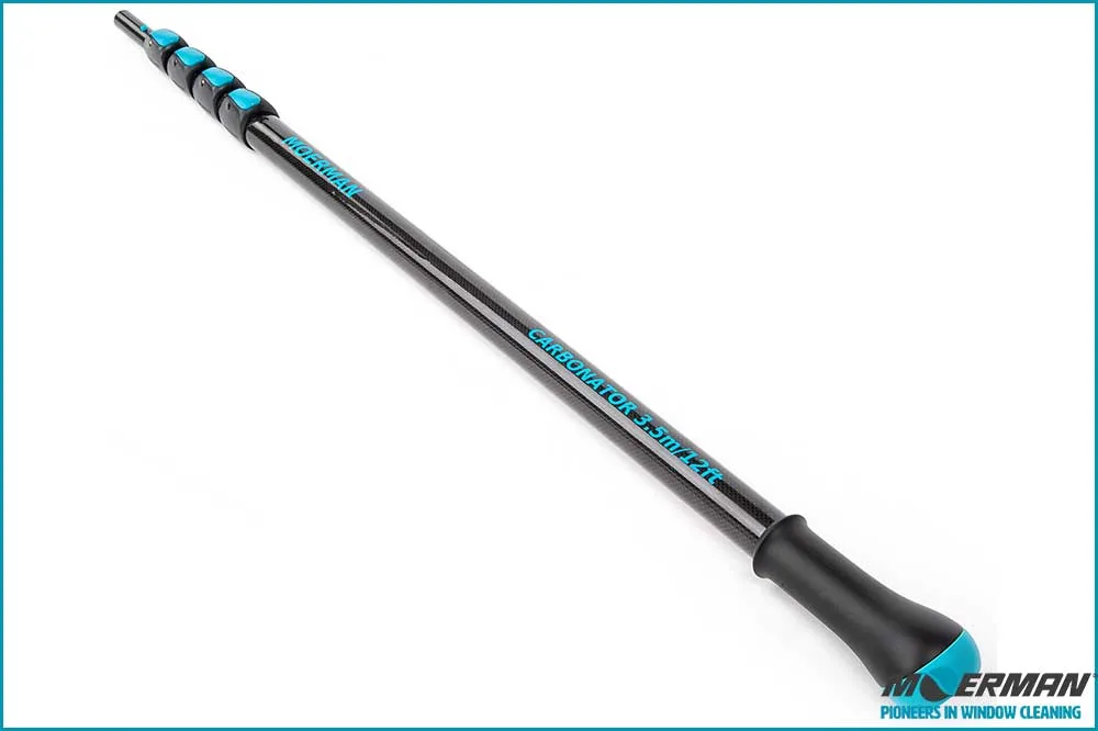MOERMAN 25837 CARBONATOR Teleskopstange aus Carbon, 350 cm