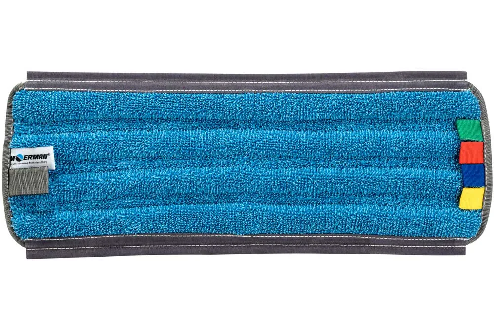 MOERMAN 27417 CARABAO Mikrofasermopp saugstark zu Bodenreinigungs-Spraymopp, 45 cm