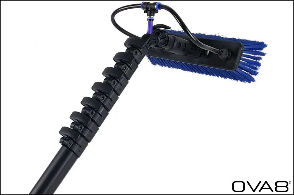 OVA8 35 Premium Carbon T30 - Wasserführende Teleskopstange, 7 Elemente, 2000 g, 10.70 Meter