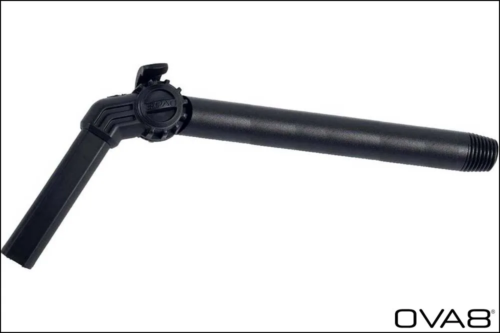 OVA8 Winkeladapter mit DIN-Gewinde, 225 mm
