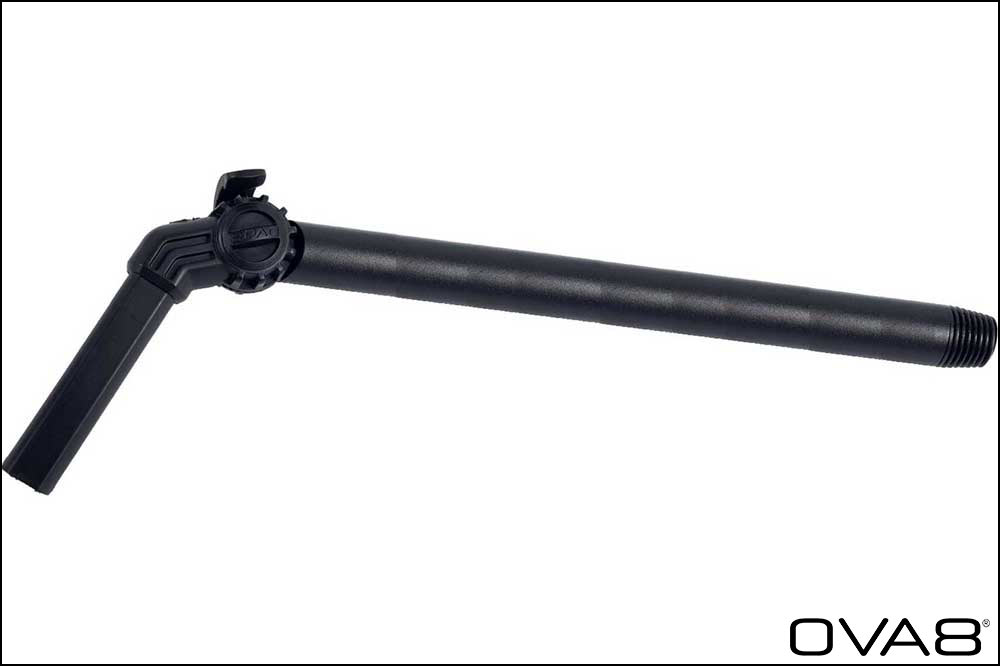 OVA8 Winkeladapter mit DIN-Gewinde, 300 mm