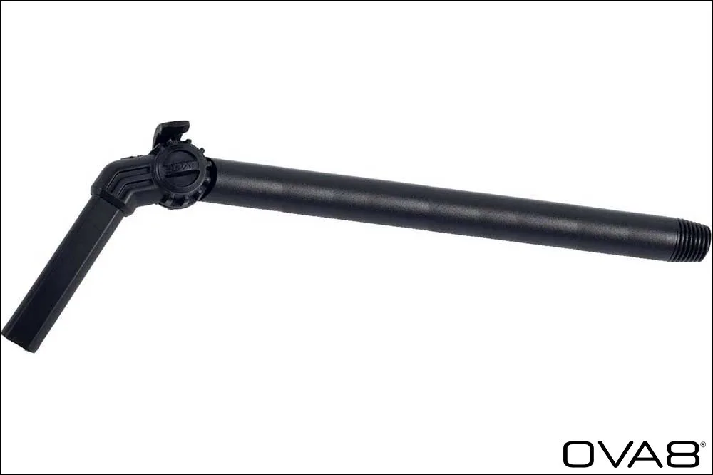 OVA8 Winkeladapter mit DIN-Gewinde, 300 mm