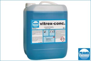 PRAMOL 10220.00110 vitrex-conc. - Glasreiniger-Konzentrat, 10 Liter Kanister