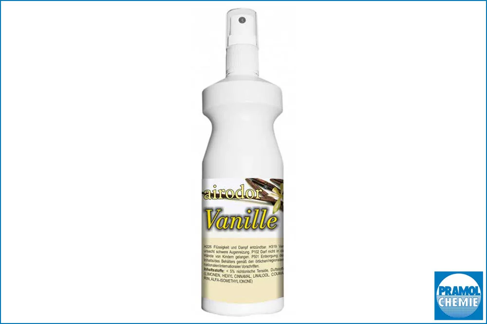 PRAMOL Airodor Lufterfrischer, Sprühflasche 200 ml, Vanille