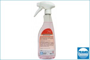 PRAMOL 17008.00168 Redi acifoam - Gebrauchsfertiger saurer Schaumreiniger für den Sanitärbereich, 500 ml Sprühflasche