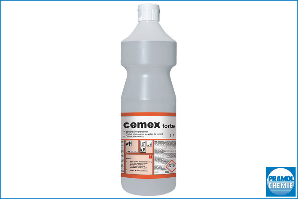 PRAMOL cemex forte Zementschleierentferner stark, 1 Liter Flasche