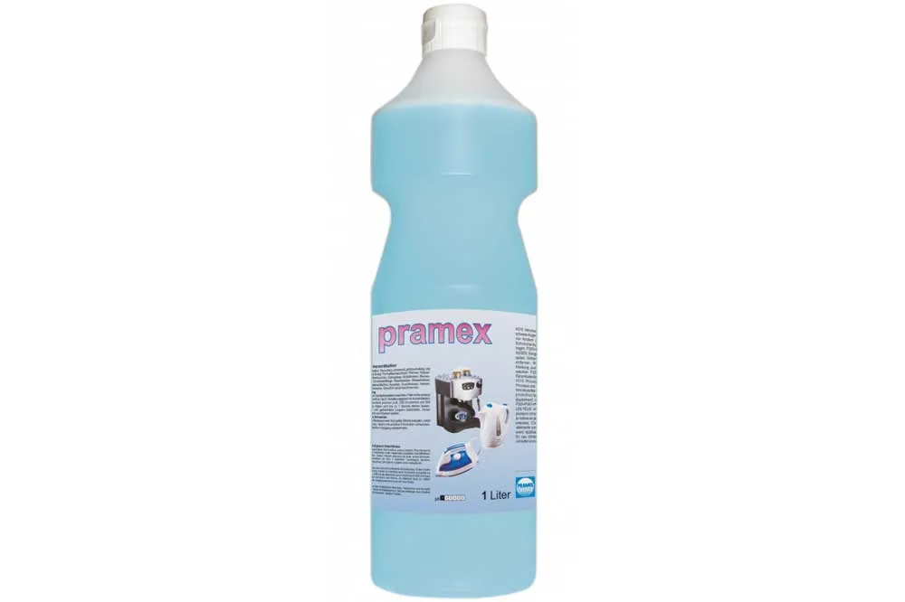 PRAMOL pramex - Maschinen und Geräteentkalker, 1 Liter Flasche