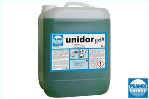 PRAMOL 10006.00110 unidor fresh - Duftreiniger für WC-, Bad- und Duschanlagen, 10 Liter Kanister