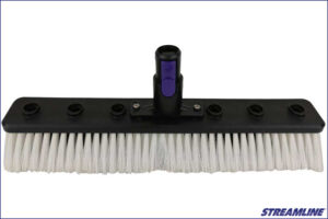 Streamline Wildschweinhaar-Doppelborstenbürste mit OVA8 Swivel-Drehgelenk, 36 cm