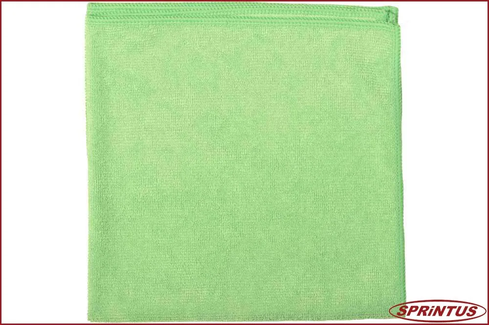 Sprintus 301243 Mikrofasertuch Rainbow PRO, 40 x 40 cm, grün