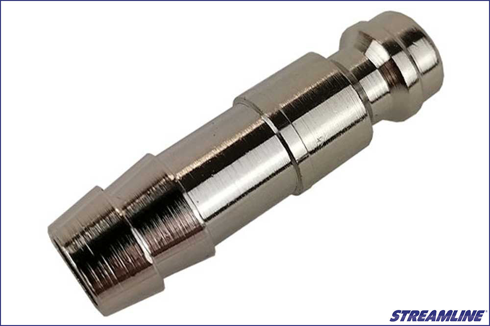 Streamline Q21-Schnellverschluss-Nippel mit Schlauchtülle 8 mm
