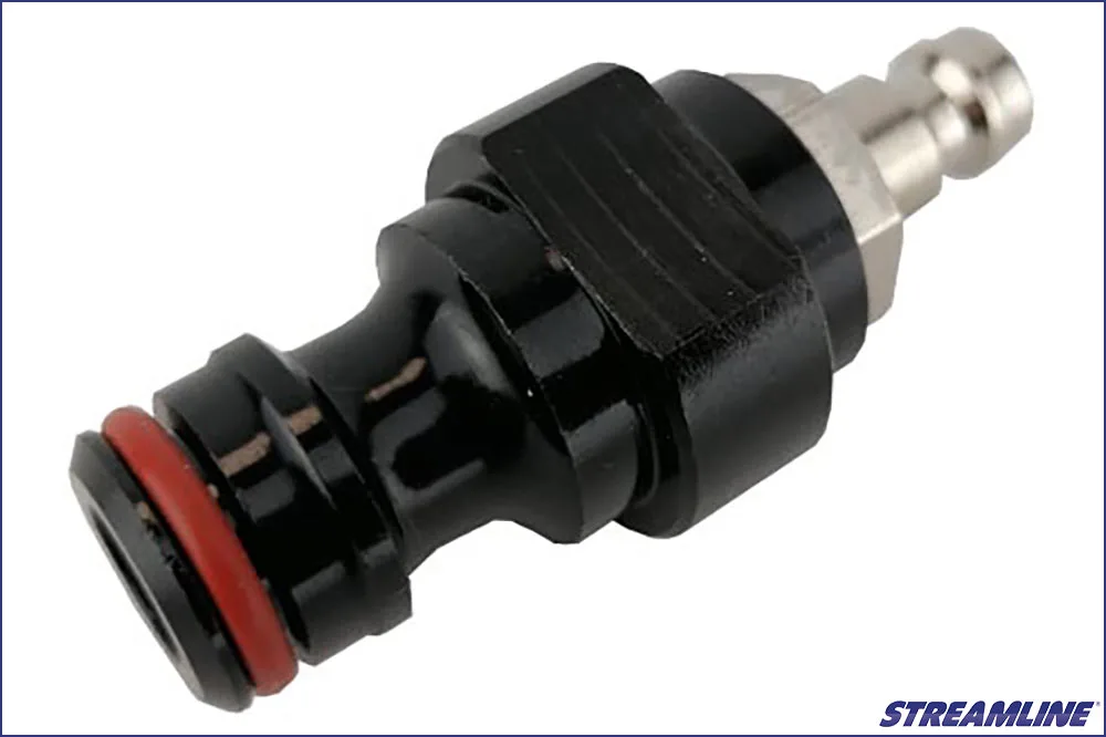 Streamline Systemadapter - Q21-Schnellverschluss-Nippel zu DN9-Schnellverschluss-Nippel