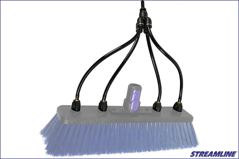 Streamline Twist & Lock 4 x Düsen mit Wasseranschluss-Adapter