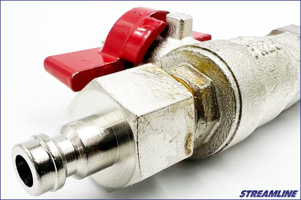 Streamline Wasserstopp-Kit mit Wasserhahn und Gürtel-Holster, Q21-Steckverbinder