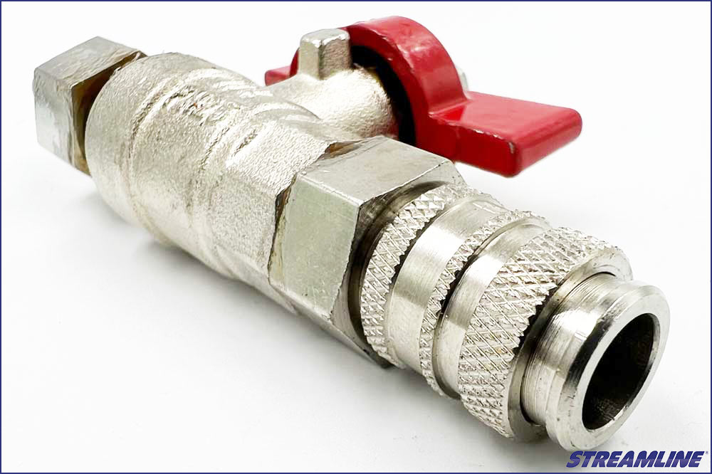 Streamline Wasserstopp-Kit mit Wasserhahn und Gürtel-Holster, Q21-Steckverbinder