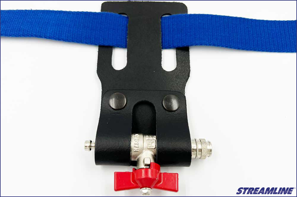 Streamline Wasserstopp-Kit mit Wasserhahn und Gürtel-Holster, Q21-Steckverbinder