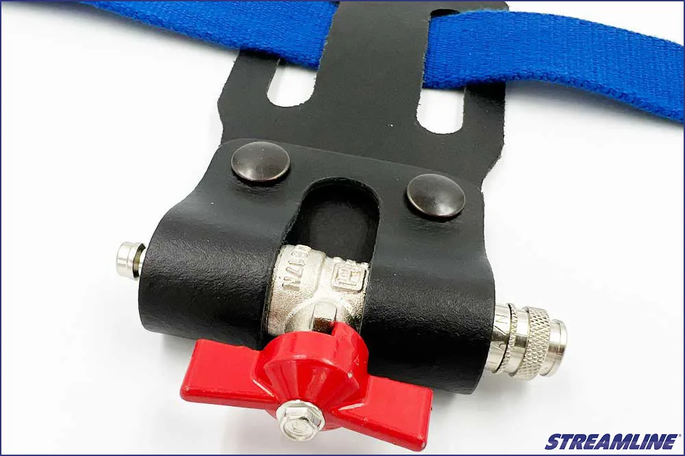 Streamline Wasserstopp-Kit mit Wasserhahn und Gürtel-Holster, Q21-Steckverbinder